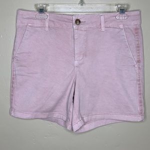 C&C CALIFORNIA Shorts Light Pink Cotton Spandex Blend  Size 6